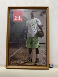 Under Armour Stephen Curry 親筆簽名海報