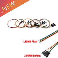 2Pcs JST 1.25mm to 2.54mm dupont cable 1pin female 2.54mm wire connector 1.25mm 2/3/4/5/6P wire harn