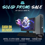 Desktop MINI PC package intel core i3 4th| i3 6th | i5 4th | i5 6th gen with monitor ram and ssd/REFURBISHED/KOREANCOMPUTERS