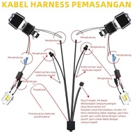 Matrix X1 Projector Projector 1.5 Inch Motorcycle Car Free LightDEVIL