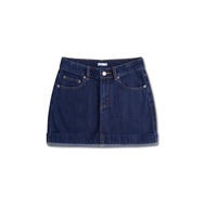 LIBÉ WORKSHOP - Above-the-knee jean skirt 7590