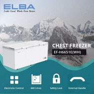 Elba Chest Freezer EF-H6651E(WH)