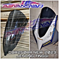 WINDSHIELD CBR250RR LATEST 2023 HIGH JENONG.VISOR HIGH JENONG CBR250RR NEW