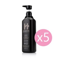 Hi.bonHair - [5盒]4-IN-1 逆齡啡髮洗髮水 400ml (8809442227974_5)此日期前最佳 2028年 (新製造顏色較淺) (平行進口)
