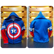 Captain America Superhero Character Boys Jacket - Kids Jacket
