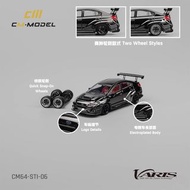 預訂 Pre-order CM Model 1:64 Subaru Varis WRX VAB Varis 電鍍黑 Chrome Black - (A) STI版 / (B) WRX版
