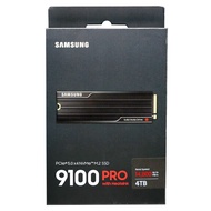 Samsung 9100 PRO 4TB PCIe 5.0 x4 NVMe M.2 2280 SSD with Heatsink (14800MB/s) MZ-VAP4T0CW - for PS5, 