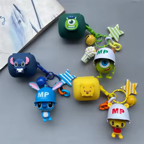 Disney Monster Stitch Earphone Case For SONY Linkbuds WF-L900 Soft Silicone Wireless Bluetooth Eadbu