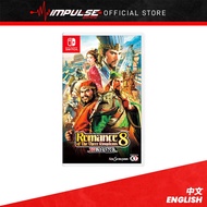 NSW Nintendo Switch Romance of the Three Kingdom 8 Remake Chi/Eng Version 三國志8 Remake 中英文版