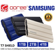 SAMSUNG T7 SHIELD USB 3.2 GEN.2 (10GBPS) EXT SSD EXTERNAL SOLID STATE DRIVE WITH IP65 WATER & DUST P