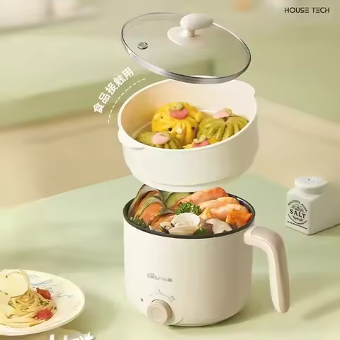new Electric cooker small electric cooker multi-function integrated pot steaming instant noodles ele