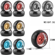 1/28 WLtoys K989/K969/P939/MINI-Q Metal Drift Wheel Set A - Slick Tire Wheel rim