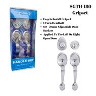 St Guchi Handle Set / SGTH-180SN / Grip set / Lock Pintu Kayu / Pintu kayu