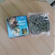 DTO Racing Chain 6-7 Speed 1/2" x 3/32" x 116L Multiple Speed biru Bicycle Chain D30 | High Quality