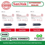 SanDisk iXpand Phone Drive Dual-Connect USB Flash Drive