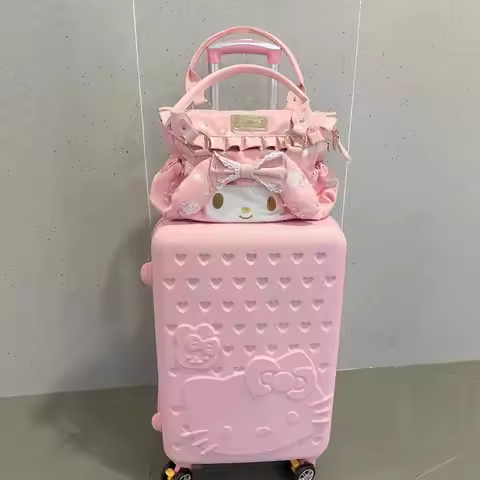 My Melody Cartoon Cute Shoulder Bag, Hand-held Shoulder Bag, Versatile Commuting Bag, Large Capacity