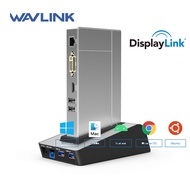 WAVLINK USB 3.0 Aluminum Universal Docking with HDD&SSD Base For Windows/ OS/Ubuntu/ChromeOS/Android
