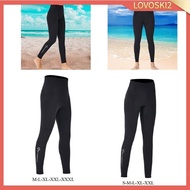 [Lovoski2] 2mm Neoprene Diving Pants Snorkeling Scuba Surf Kayaking Long Diving Pants