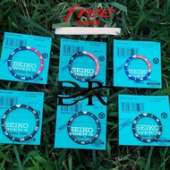 Seiko Divers Ring Aluminum Ring Dial 10Bars Large and Medium Red&blue Black 7S26 7002 4206