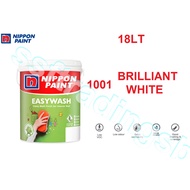 18L NIPPON EASYWASH 145 / 1001 / 18 LITER EASYWASH WHITE / BRILLIANT WHITE  / 18LITER NIPPON EASYWAH 145 WHITE / 1001 BR