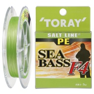 TORAY Salt Line PE Seabass F4 150m No. 0.8  
TORAY Salt Line PE Seabass F4 150m No. 1  
TORAY Salt L