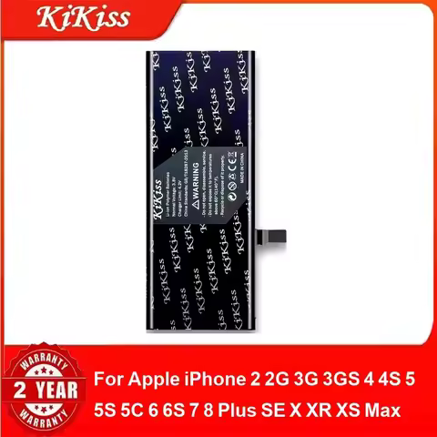 Replacement Battery For Apple Iphone 2 2G 3G 3GS 4 4S 5 5S 5C 6 6S 7 8 Plus SE X XR XS Max