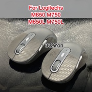 Mouse Skin For Logitechs Signature M650L M650 M750L M750 Anti-Slip Side Grips for Gaming Mouse Elast