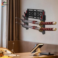 chulisia Sword Stand Display 4 Tier Decoration Support Base,Decorative Hollow Sword Holder Bracket f