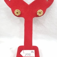 Int206Gw46Gw anting giwang permata intan berlian emas asli diamond 20K