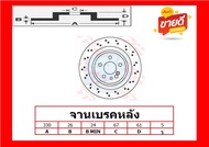 จานเบรค ยุโรป TRW รุ่น BENZ S-CLASS Coupe (จานมีรู) ปี 99-06 (โปรส่งฟรี) สินค้ารับประกัน6เดือน หรือ