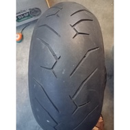 tayar superbike size 240/45/ZR 17 brand Diablo Rosso tahun 16/