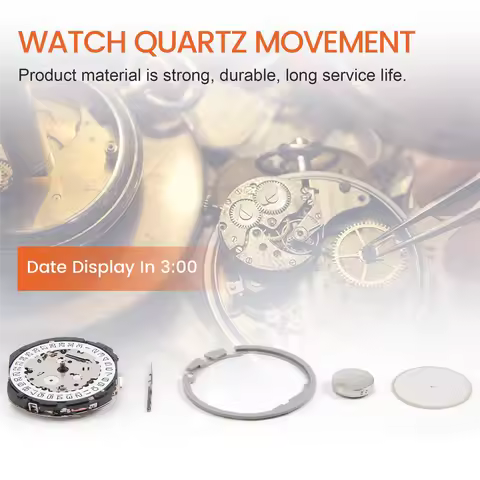 T27C YM62A YM62-3 Replaces 7T62A Quartz Movement Date At 3 Watch Repair Parts Replacement Parts