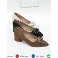 BREVINNI Gaura Block Heels || Women's Block Shoes || Tofu heels || Tofu footprint ||