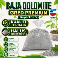 [Sabah Ready Stock] DOLOMITE /KAPUR PERTANIAN 1KG Baja organik dan Perawat PH Tanah Magnesium Fertil