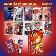 50-92pcs Manga Manhwa The first frost My Little Pony Countryhumans Laser Holographic Lomo Cards Hats