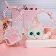 OPPO 33W 45W Reno 7z Charger Protector oppo 67W Reno 10 pro Charger Case Pink Cute Girl Set for oppo