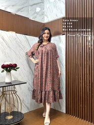 Terbaru Yolla Dress || Daster Wanita Lengan Pendek Viral || Daster Rayon Termurah Kekinian