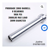 PROGRADE 20KG BARBELL