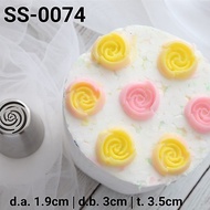 SS-0074 russian nozzle tip buttercream flower cake nozzle