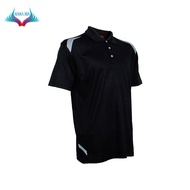 Unisex - Sport Polo Tee QuickDry - OREN SPORT QD34 Black