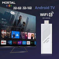 Android TV Stick Allwinner H313 จากโรงงานโดยตรง พร้อม 4K HDR, 2.4G 5G Wi-Fi 6, RAM 8GB, พื้นที่เก็บข