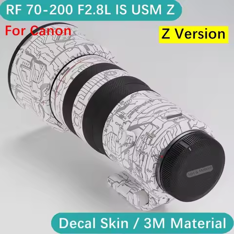 Customized Sticker For Canon RF 70-200mm F2.8 L IS USM Z Decal Skin Camera Lens Vinyl Wrap Film Prot