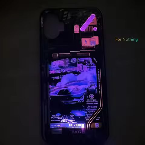 For Nothing Phone 1 2 3a Case Luminous LED Shockproof Case For Nothing Phone1 One 3apro Protective L