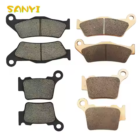Motorcycle Front Rear Brake Pads For Husqvarna CR TE TC 125 250 300 449 450 FC 250 350 450 FE FX 350