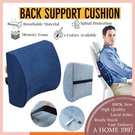 AHOME Memory Foam Back Support Pillow Cushion Chair Backbone Support/Car Lumbar Support Pillow 椅子背垫