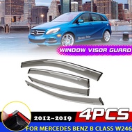 Windows Visor for Mercedes Benz B Class W246 B180 B200 B160 B170 2012~2019 Awnings Sun Rain Eyebrow 