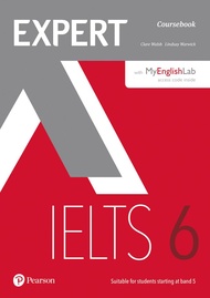 EXPERT IELTS 6 COURSEBOOK WITH ONLINE AUDIO AND MYENGLISHLAB PIN PACK