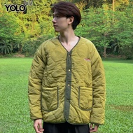 YOLO เสื้อโค้ท เสื้อแจ็คเก็ตกันหนาว ทรงหลวม เสื้อคลุม เสื้อกันหนาว HD001