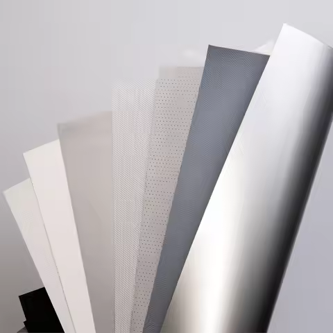 Projector Screen Fabric A4 Size Sample, UST ALR Screen Fabric, Long Throw ALR Screen, 3C Laser Anti-