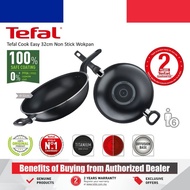Tefal Cook Easy 32cm Non Stick Wokpan B50389 B5038995 Deep Wok Fry Frying Pan Pot Kuali Periuk Belan